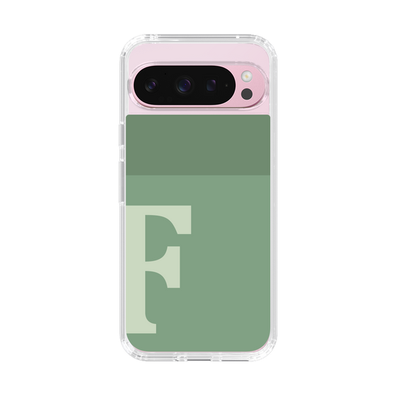 Slim Protection Case［ Original - initial two tone - F green ］
