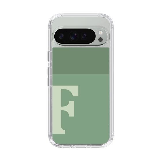Slim Protection Case［ Original - initial two tone - F green ］