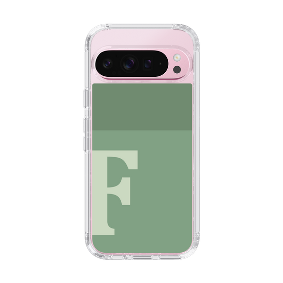 Slim Protection Case［ Original - initial two tone - F green ］