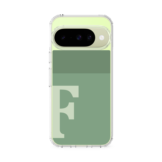 Slim Protection Case［ Original - initial two tone - F green ］
