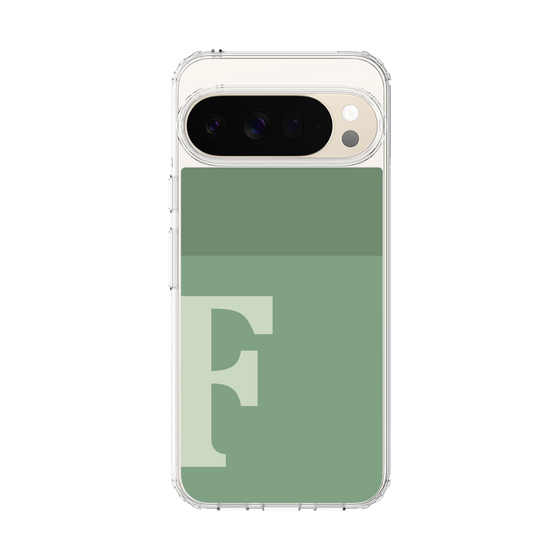 Slim Protection Case［ Original - initial two tone - F green ］