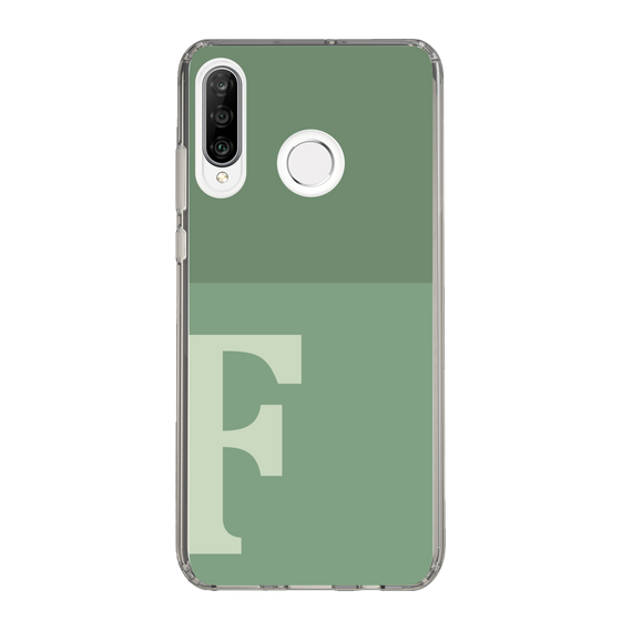 Slim Protection Case［ Original - initial two tone - F green ］