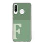 Slim Protection Case［ Original - initial two tone - F green ］