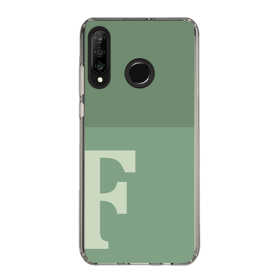 Slim Protection Case［ Original - initial two tone - F green ］