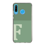 Slim Protection Case［ Original - initial two tone - F green ］