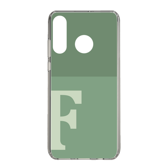 Slim Protection Case［ Original - initial two tone - F green ］
