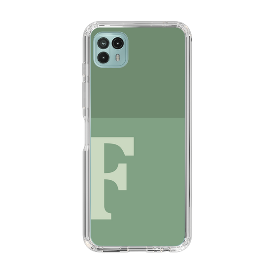 Slim Protection Case［ Original - initial two tone - F green ］