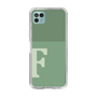 Slim Protection Case［ Original - initial two tone - F green ］