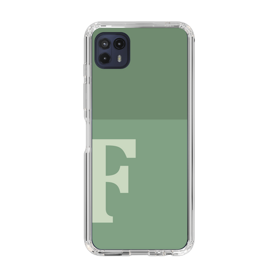 Slim Protection Case［ Original - initial two tone - F green ］