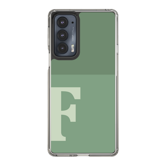 Slim Protection Case［ Original - initial two tone - F green ］