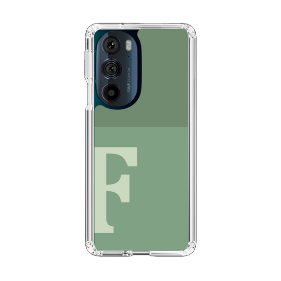 Slim Protection Case［ Original - initial two tone - F green ］