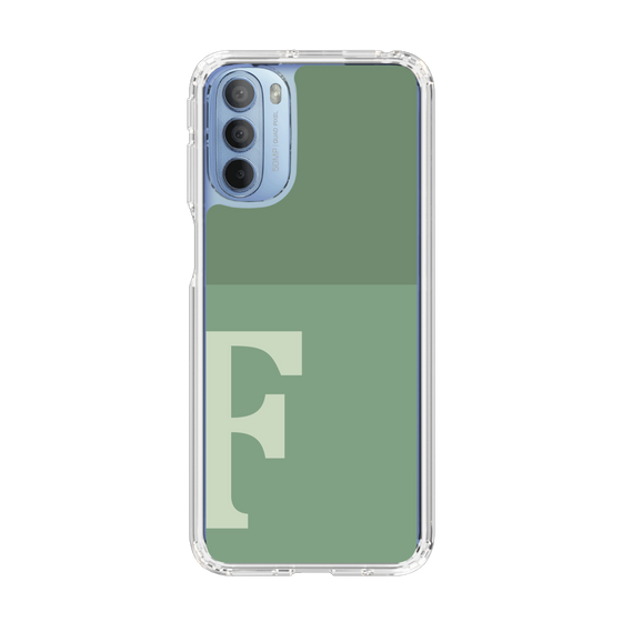Slim Protection Case［ Original - initial two tone - F green ］