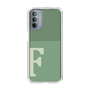 Slim Protection Case［ Original - initial two tone - F green ］