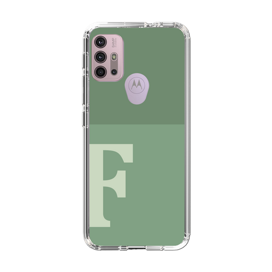 Slim Protection Case［ Original - initial two tone - F green ］