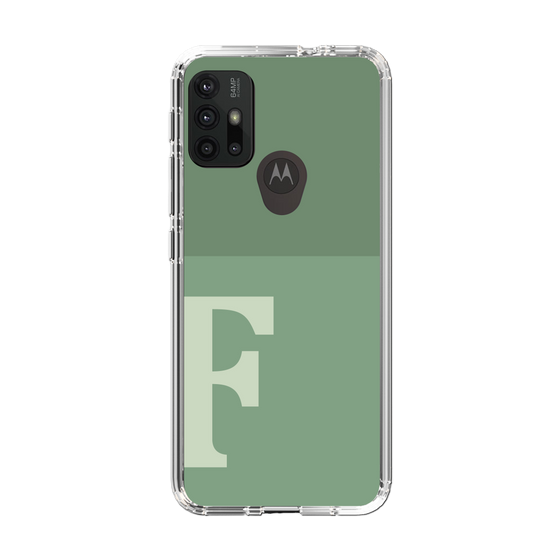 Slim Protection Case［ Original - initial two tone - F green ］
