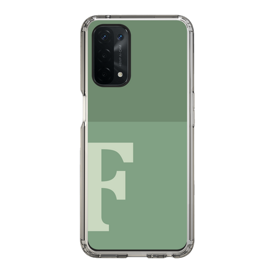 Slim Protection Case［ Original - initial two tone - F green ］