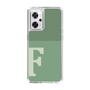Slim Protection Case［ オリジナル - initial two tone - F green ］