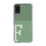 Slim Protection Case［ Original - initial two tone - F green ］
