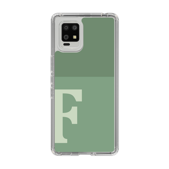 Slim Protection Case［ Original - initial two tone - F green ］
