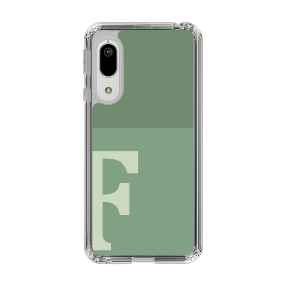 Slim Protection Case［ Original - initial two tone - F green ］