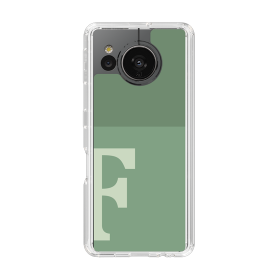 Slim Protection Case［ Original - initial two tone - F green ］