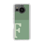 Slim Protection Case［ Original - initial two tone - F green ］