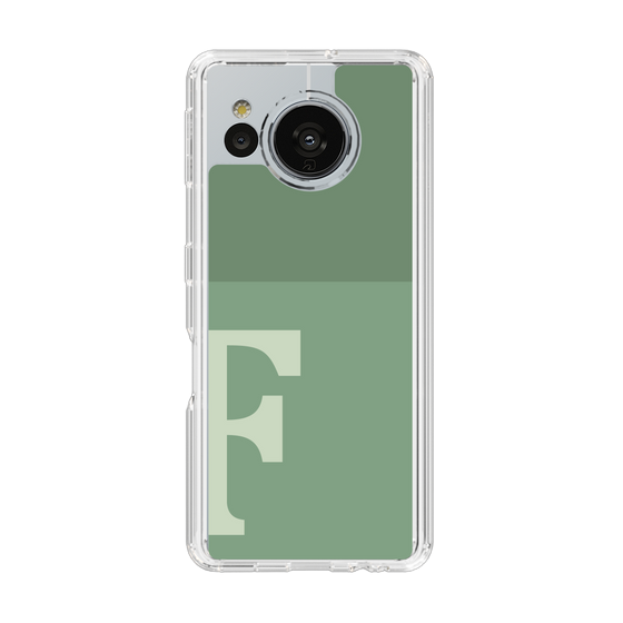 Slim Protection Case［ Original - initial two tone - F green ］