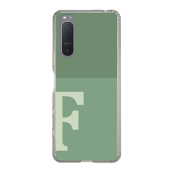 Slim Protection Case［ Original - initial two tone - F green ］