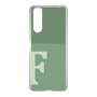 Slim Protection Case［ Original - initial two tone - F green ］