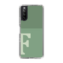 Slim Protection Case［ Original - initial two tone - F green ］