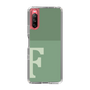 Slim Protection Case［ Original - initial two tone - F green ］
