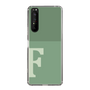 Slim Protection Case［ Original - initial two tone - F green ］