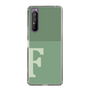 Slim Protection Case［ Original - initial two tone - F green ］