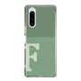 Slim Protection Case［ Original - initial two tone - F green ］