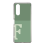 Slim Protection Case［ Original - initial two tone - F green ］