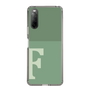 Slim Protection Case［ Original - initial two tone - F green ］