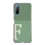 Slim Protection Case［ Original - initial two tone - F green ］