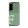 Slim Protection Case［ Original - initial two tone - F green ］