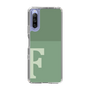Slim Protection Case［ Original - initial two tone - F green ］