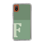 Slim Protection Case［ Original - initial two tone - F green ］