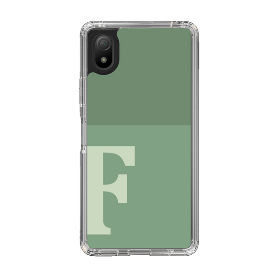 Slim Protection Case［ Original - initial two tone - F green ］
