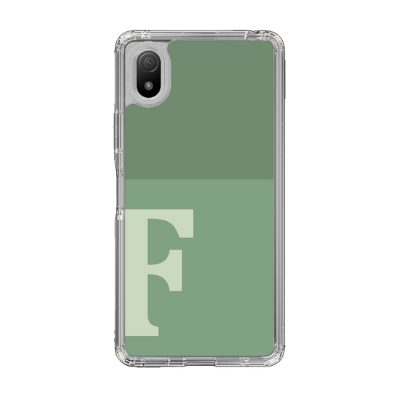 Slim Protection Case［ Original - initial two tone - F green ］