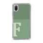 Slim Protection Case［ Original - initial two tone - F green ］