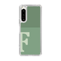 Slim Protection Case［ Original - initial two tone - F green ］