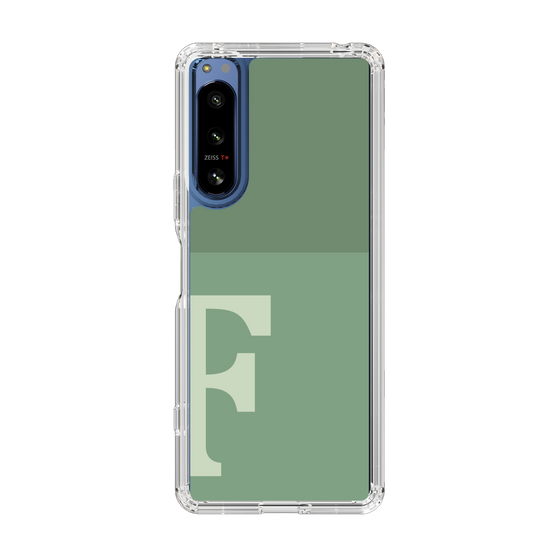 Slim Protection Case［ Original - initial two tone - F green ］