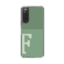 Slim Protection Case［ Original - initial two tone - F green ］