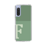 Slim Protection Case［ Original - initial two tone - F green ］