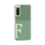 Slim Protection Case［ Original - initial two tone - F green ］