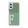 Slim Protection Case［ Original - initial two tone - F green ］