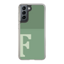 Slim Protection Case［ Original - initial two tone - F green ］
